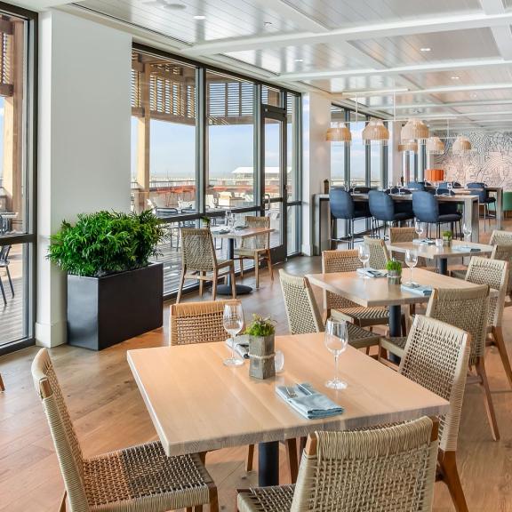 Perch restaurant at The Lodge Hotel in Gulf State Park